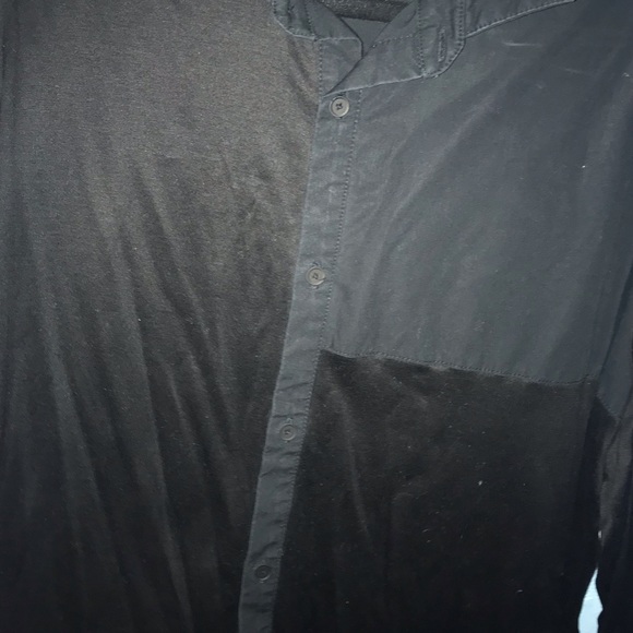 T By Alexander Wang Mixed Fabric Shirt - Picture 4 of 6